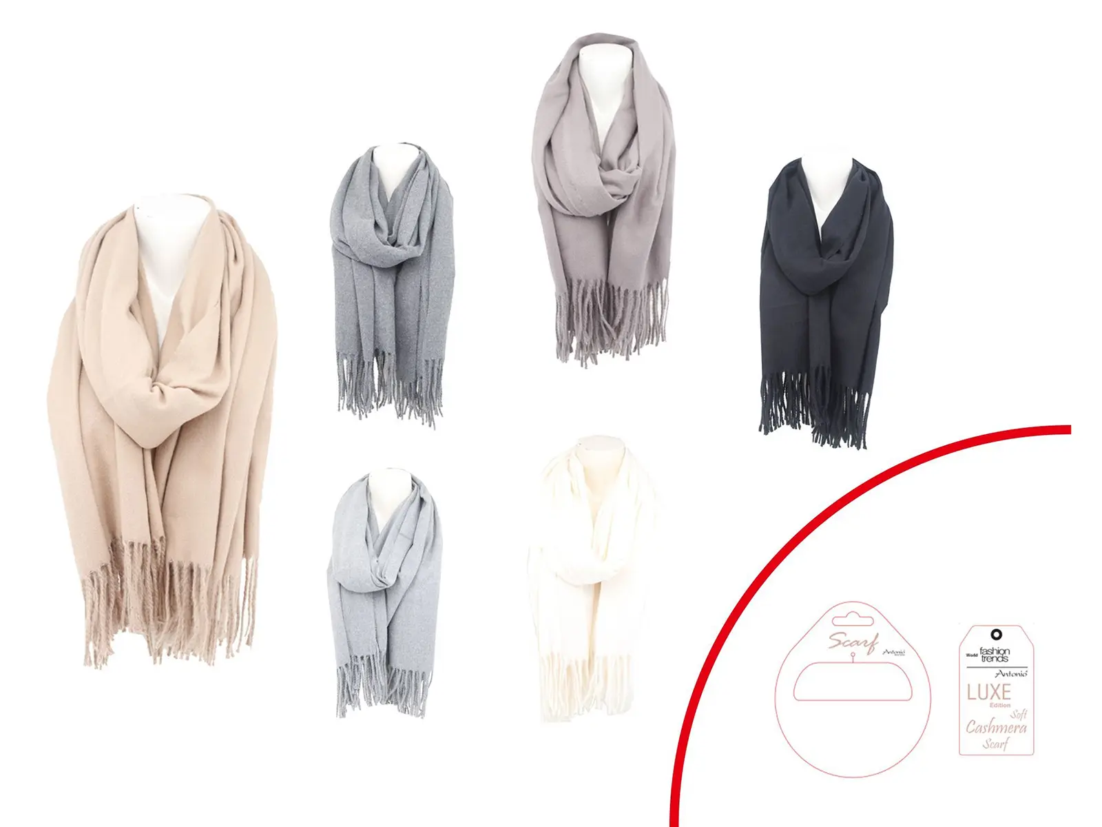Winter Damen Schal Natur Style