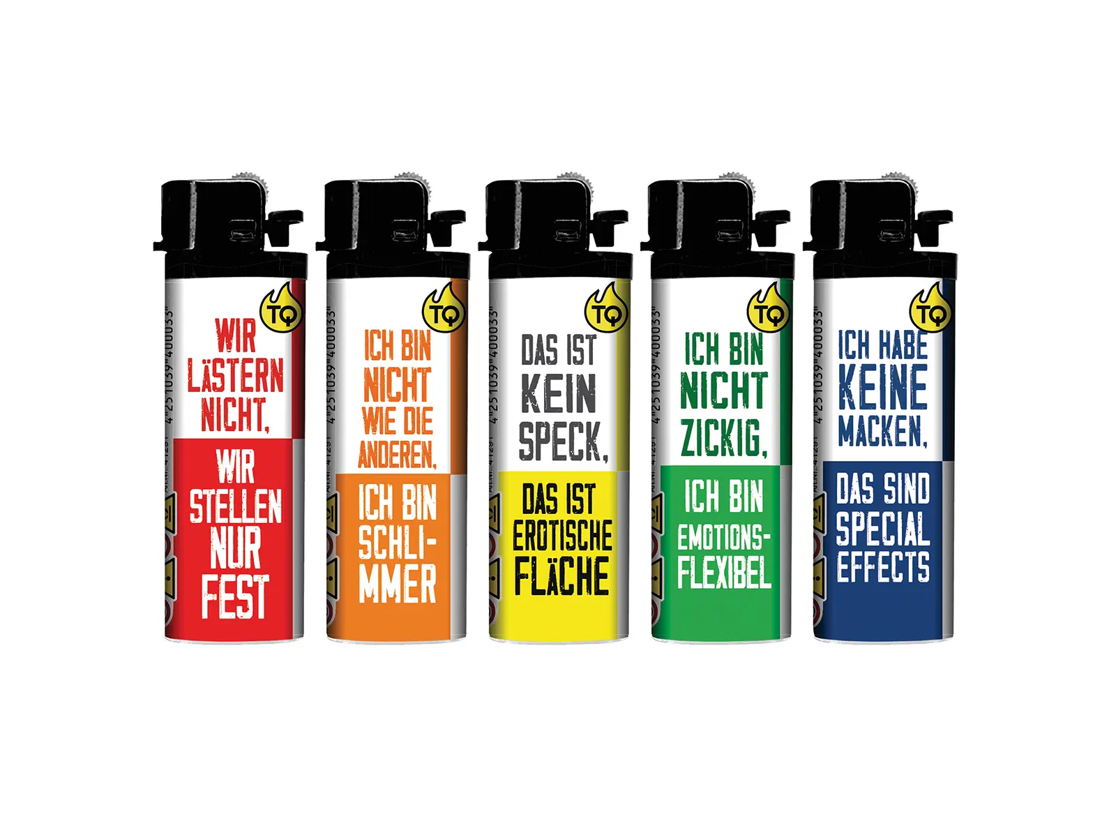 Feuerzeug Reibrad, Bin nicht zickig 50er Disp.
