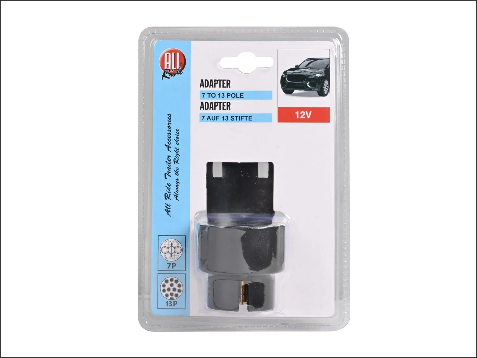 Adapter 7 auf 13 - polig   12V