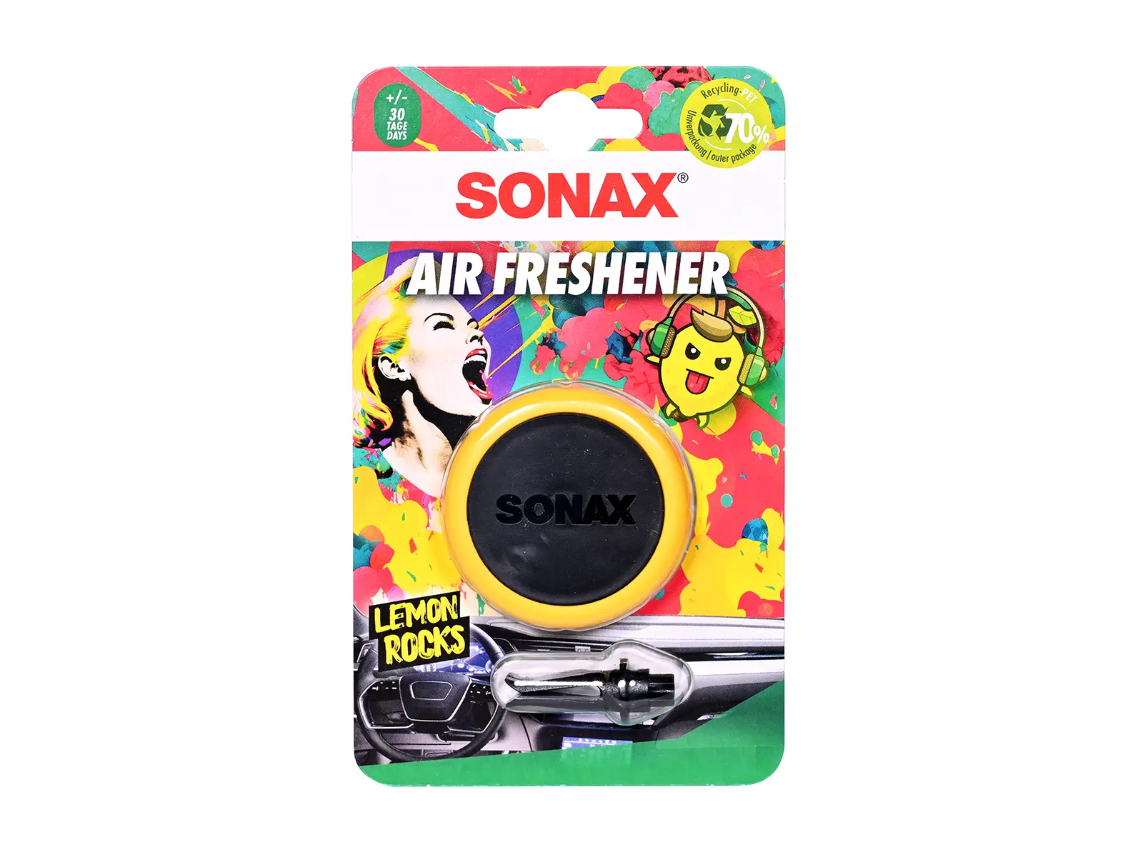 SONAX Air Freshener Lemon Rocks, VE6